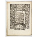 ZABOROWSKI S., BURCHARD J. - Ordo Misse. Cracow 1512. an early printing by F. Ungler