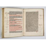 ZABOROWSKI S., BURCHARD J. - Ordo Misse. Cracow 1512. an early printing by F. Ungler