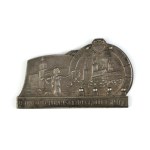 [PLAKET]. Warsaw to the Wawel castle. 1917.
