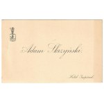[SKRZYŃSKI Adam]. Adam Skrzyński. Hotel Imperial.