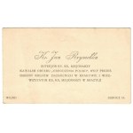 [ROME£KA Jan]. Rev. Jan Rzymełka. Superior Priest of the Missionaries, Knight of the Order of "Rebirth of Poland"....