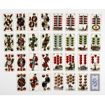 [playing cards, skat, Karpalit]. An incomplete deck of 31 skat cards from the Lviv company Karpalit S....
