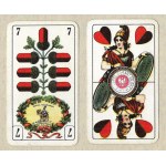 [playing cards, skat, Karpalit]. An incomplete deck of 31 skat cards from the Lviv company Karpalit S....