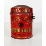 [Fundraising BOX]. A contribution box. C. K. Uprzywrzyw. Society of the Name of Gizela, Mutual Life Insurance Company and ...