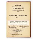 MEMBERSHIP BOOKLET of the Polish-Catholic Union of Our Lady of Czestochowa No. 2 issued to Bishop Theodore Kub...