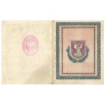 LEGITIMACY N.K.N. issued to Stanislaw Manowardy of Zloczow, no date.