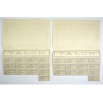 PIASECKI A., Fabryka Czekolady, S.A. w Krakowie. Jedna akcja 100 złotych (2 sztuki).