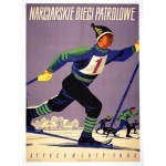RYCHLICKI Zbigniew - Ski Patrol Run. January-February 1955.
