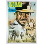 ŁAKOMSKI M. [?] - Indiana Jones. Miniature poster. 1985