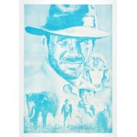 ŁAKOMSKI M. [?] - Indiana Jones. Miniature poster. 1985