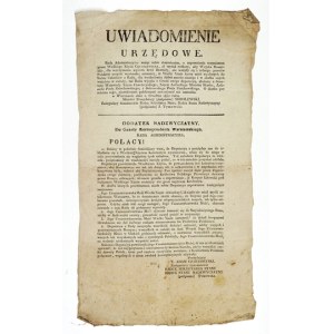Powstanie listopadowe. Próba ugody z carem. 2 XII 1830.
