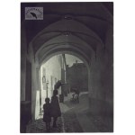 J. Bulhak - the courtyard of the chapter house on Castle Street in Vilnius. Photo from 1912,...