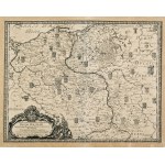 [POLAND]. Auctior et Correctior tabula Chorographica Regni Poloniae. E. Dahlbergh