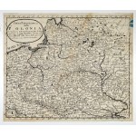 [POLSKA]. Carta topografica della Polonia. Wenecja 1776