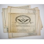Complete Quartermaster Map of the Kingdom of Poland on 61 sheets. 1822-1843 One of the most outstanding achievements of the Polish...