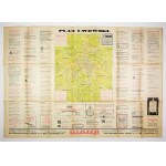 [LVIV]. Lviv plan. Color plan from before the First War