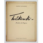 A. Aleksandre - Terlikowski. 1934. A handwritten dedication by the artist to Prof. W. Lustosławski.