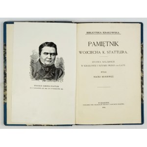 STATTLER, Wojciech K. - Memoir ... Studies in Painting in Kraków and Rome 100 Years Ago. Published by M....