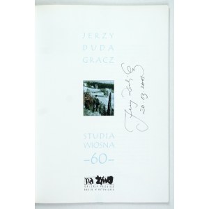 Live. Polish Radio Gallery in Katowice. Jerzy Duda-Gracz. Studies—Spring 1960. Katowice 2001. 4, p. 90....