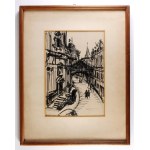 WASILEWSKI, Antoni (1905–1975) — Pijarska Street. Ref. no.: ink drawing.