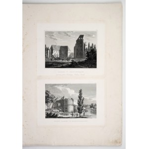 A very rare portfolio containing 65 steel engravings of historic sites in Greater Poland. 1841
