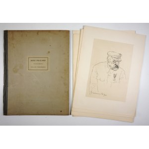 CZERMAŃSKI, Zdzisław—Józef Piłsudski in 13 Illustrations ... Warsaw, 1935. Published by J. Przeworski. folio, p. [5], ill....