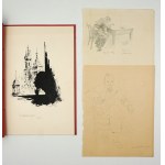 WRZEŚNIAK, W. Z. — Surveying in Caricature. [Parts 1–2]. Kraków, 1941–1942. 8, pp. [38]....