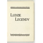 BRZĘCZKOWSKI, J. – People of Legend. 1928. Leather-bound with gilt lettering.