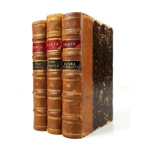 DANTE Alighieri - *The Divine Comedy*, translated by Edward Porębowicz. [Vols.] 1–3. Warsaw 1899, 1906....