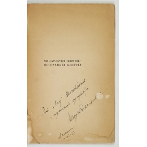 Henryk DRZEWIECKI, Fryderyk MECEN — From “Black Wings” to the Black Shirt. With an introduction and notes by Karol Irzykowski...