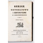 KRASZEWSKI J. I. – Quattro matrimoni. Vol. 1-2. 1841. Illustrazioni di F. Kostrzewski.