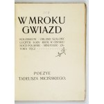 MICIŃSKI, T. — In the Darkness of the Stars. With illustrations by S. Wyspiański.