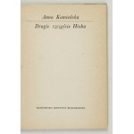 KAMIEŃSKA A. – Jóbovo druhé šťastie. 1974. Venovanie autorky.