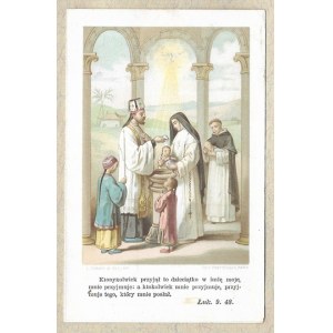 WHOEVER welcomes this little child in my name welcomes me [...]. 1896.