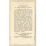 ŚW. TOMASZ dr. Anielski. Patron teologów. 1897.
