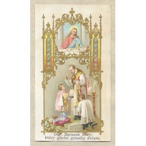 BEHOLD THE LAMB OF GOD, who takes away the sins of the world. 1899.
