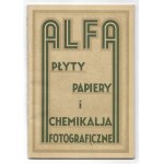 [ALFA, Bydgoszcz]. Alfa. Factory of Photographic Plates, Papers, and Chemicals, Bydgoszcz.