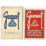 [GEVAERT, Antwerp]. Two Polish-language advertising brochures from the Antwerp-based company Gevaert-Photo-Producten from the years....