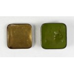 [ISKRA and Karmański, Kraków]. Iskra [metal box for typewriter ribbon].