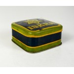 [ISKRA and Karmański, Kraków]. Iskra [metal box for typewriter ribbon].