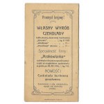 [Adam PIASECKI, Kraków]. Confectionery. Manufacturer of dessert candies, chocolates, and filled candies.