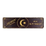 [MAJEWSKI Stanisław, Tow. Akc. Fabryk Ołówków, Pruszków]. A cardboard box for Demon carbon pencils, with 8 preserved...