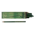 [MAJEWSKI Stanisław, Tow. Akc. Fabryk Ołówków, Pruszków]. A cardboard box for Perkun pencils, containing 9 pencils.