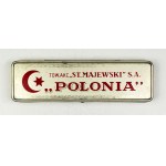 [MAJEWSKI Stanisław, Pencil Factory Joint-Stock Company, Pruszków]. Empty metal box for Polonia pencils.