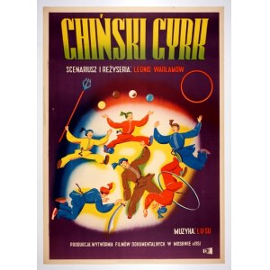 CHIŃSKI cyrk. 1954.