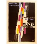 Tadeusz GRONOWSKI - 3rd International Festival of Contemporary Music. 1959.