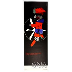 Andrzej DAROWSKI, Zofia DAROWSKA - Fly by LOT to Krakow. 1965.
