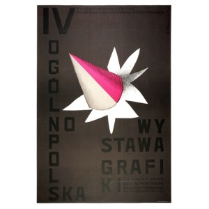 Henryk TOMASZEWSKI - 4th National Exhibition of Graphic Art. 1969.