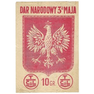 DAR Narodowy 3-go Maja. 10 gr. TCL. [b.m.] [192-?].