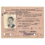 Identity card (Ostbahn - Eastern Railway) issued to Maria Albert as a recipient of benefits from the Eastern Railway...